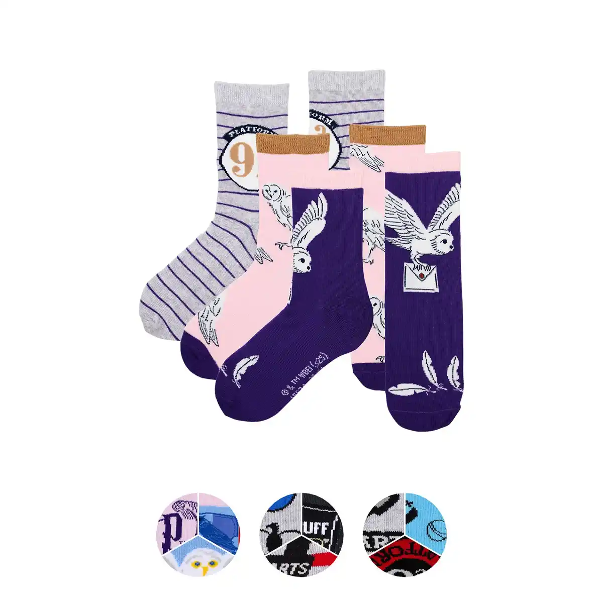 Bild 1 von HARRY POTTER Kinder Socken, 3er-Pack