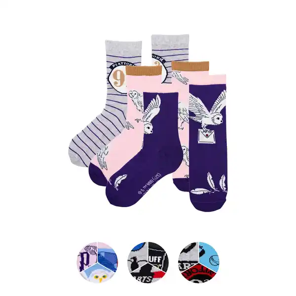 Bild 1 von HARRY POTTER Kinder Socken, 3er-Pack