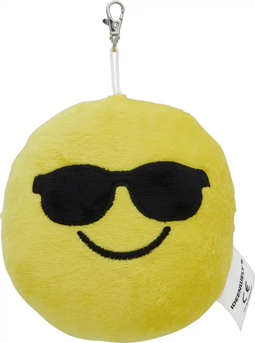 Bild 1 von IDEENWELT Gute-Laune-Plüsch Smiley cool