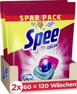 Spee Colorwaschmittel Power Caps 120WL, 120 WL