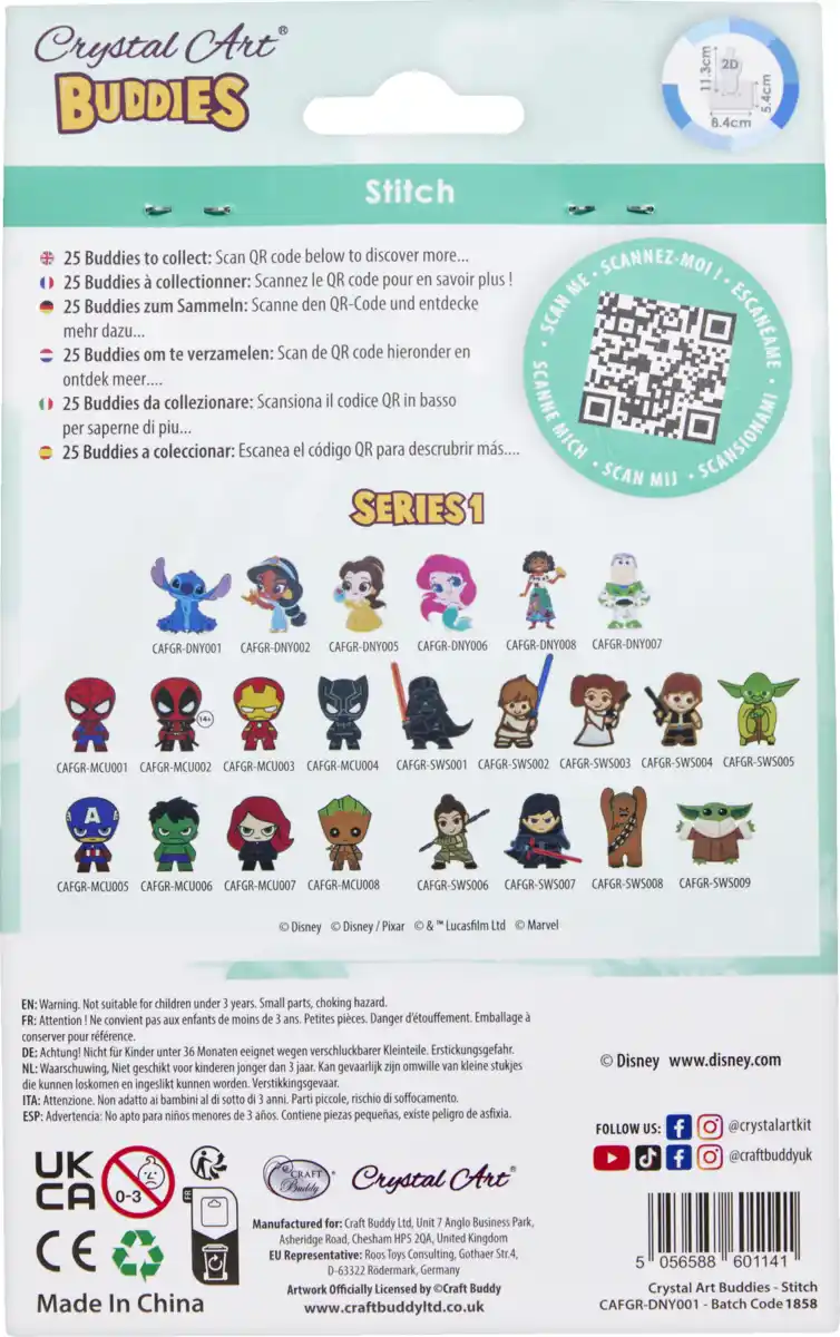 Bild 2 von IDEENWELT Crystal Art Buddy Stitch