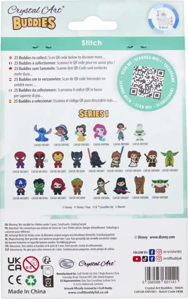 Bild 2 von IDEENWELT Crystal Art Buddy Stitch