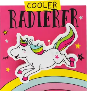 Sheepworld Accessoires fĂĽr den Schulanfang Radierer Einhorn
