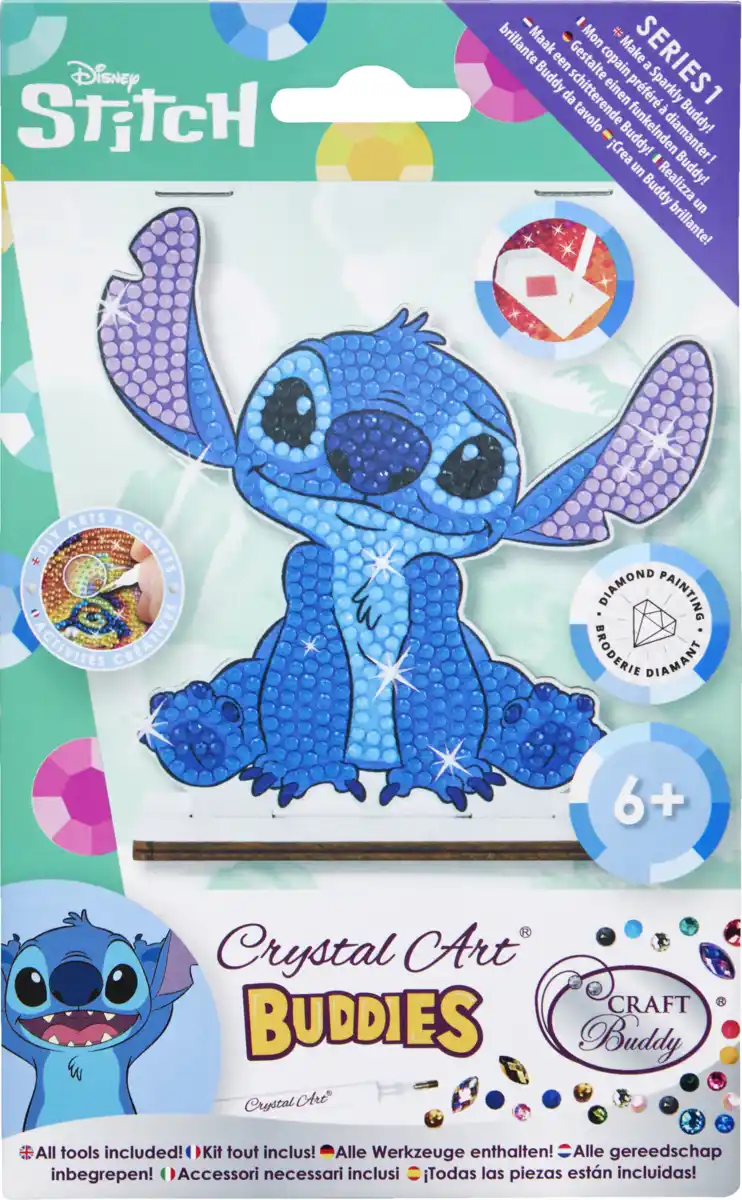 Bild 1 von IDEENWELT Crystal Art Buddy Stitch