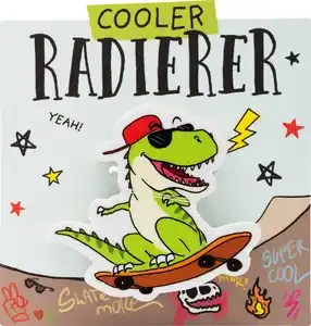 Sheepworld Accessoires fĂĽr den Schulanfang Radierer Dino