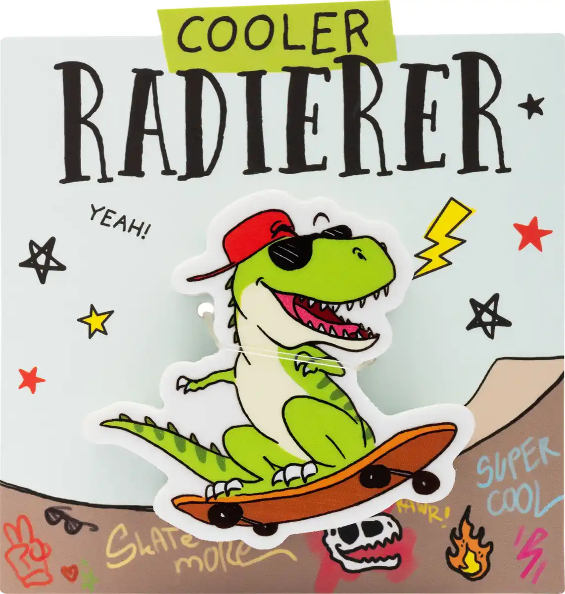 Bild 1 von Sheepworld Accessoires für den Schulanfang Radierer Dino