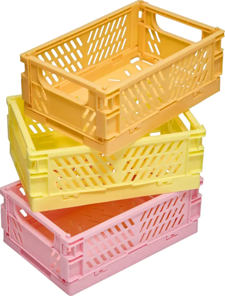 Bild 1 von IDEENWELT 3er Set Klappboxen DIN A6