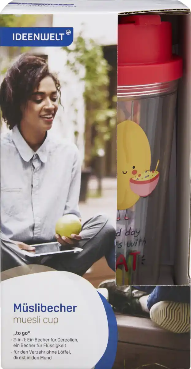 Bild 1 von IDEENWELT Müslibecher ,,to go''