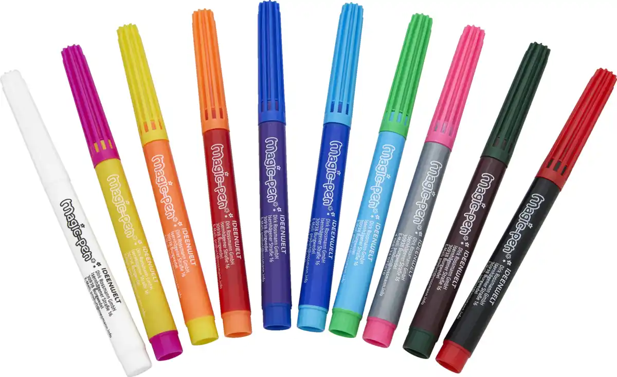 Bild 1 von IDEENWELT 10er Set Zauberfilzstifte