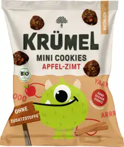 Krümel Bio Soft Cookies Apfel-Zimt, 50 g