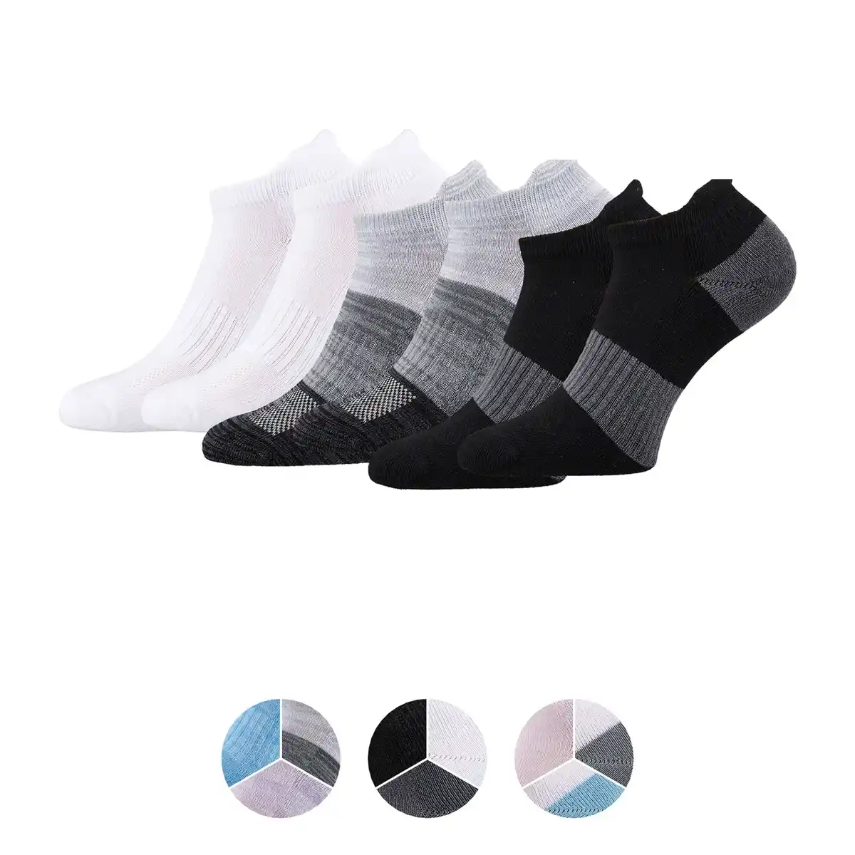 Bild 1 von CRANE Damen oder Herren Fitness Socken, 3er-Pack