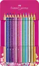 Bild 1 von Faber-Castell 12er Set Buntstifte Sparkle mit Metalletui