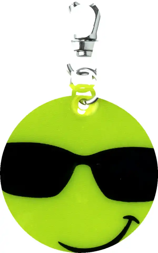 Bild 2 von Sheepworld Accessoires für den Schulanfang Neon Reflektor Smiley