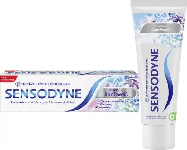 Bild 3 von Sensodyne MultiCare Sanftweiß Zahncreme, 75 ml