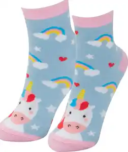 Sheepworld Kinder Zaubersocken Einhorn Gr. 30 - 35
