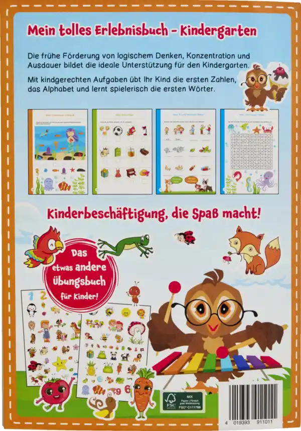 Bild 2 von IDEENWELT Übungs- und Erlebnisbuch Meine kunterbunte Welt im Kindergarten
