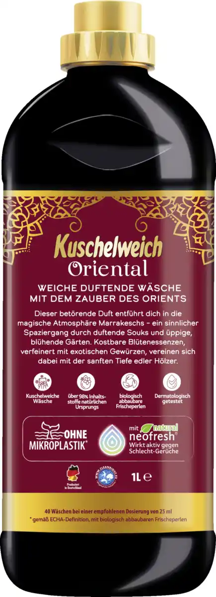 Bild 2 von Kuschelweich Oriental Zauber von Marrakesch Weichspülerkonzentrat 40WL, 40 WL