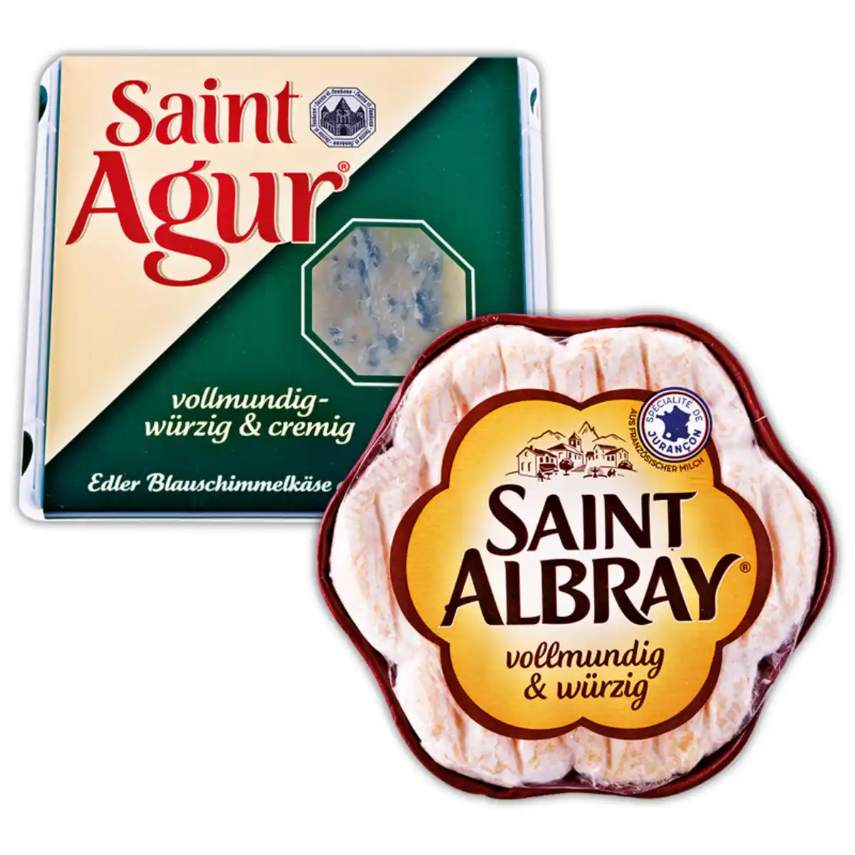 Bild 1 von Saint Albray/Saint Agur Weichkäse