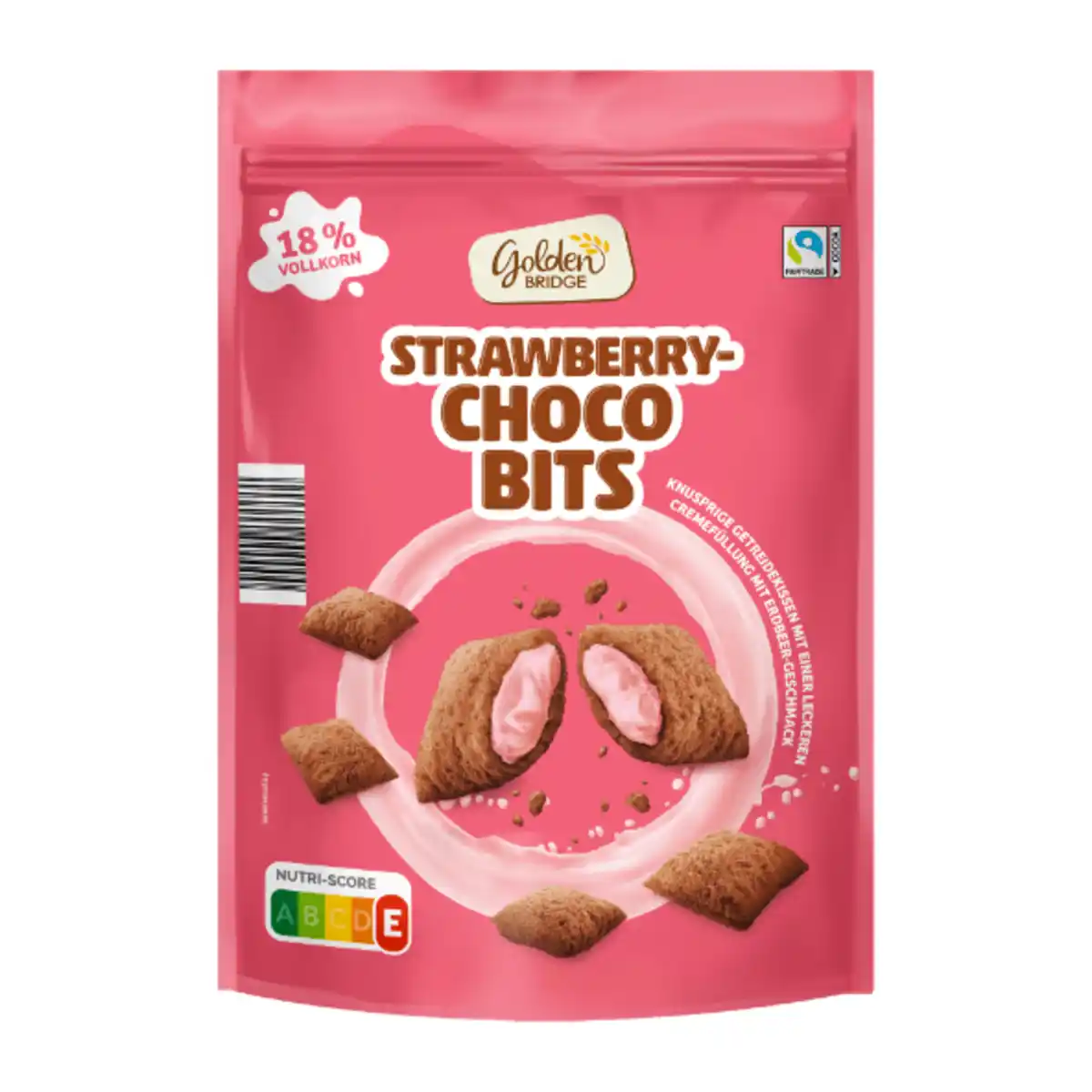 Bild 2 von GOLDEN BRIDGE Vanilla- / Strawberry-Choco-Bits 350g