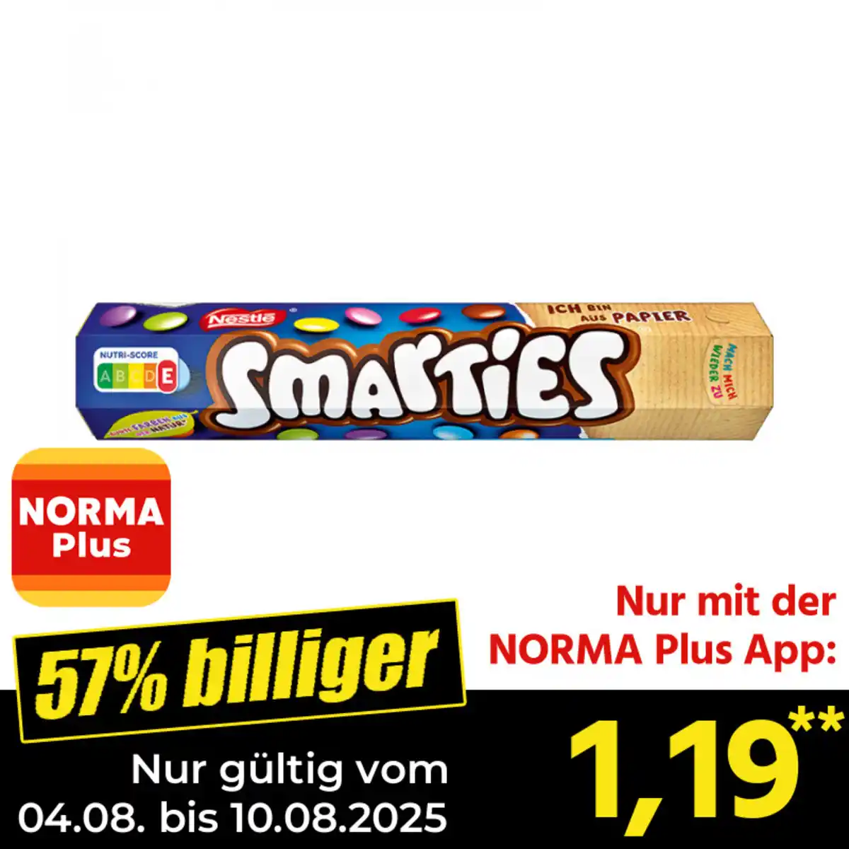 Bild 1 von Smarties Riesenrolle 130 g