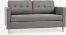 Bild 1 von Sofa FALSLEV 2-Sitzer grau Stoff