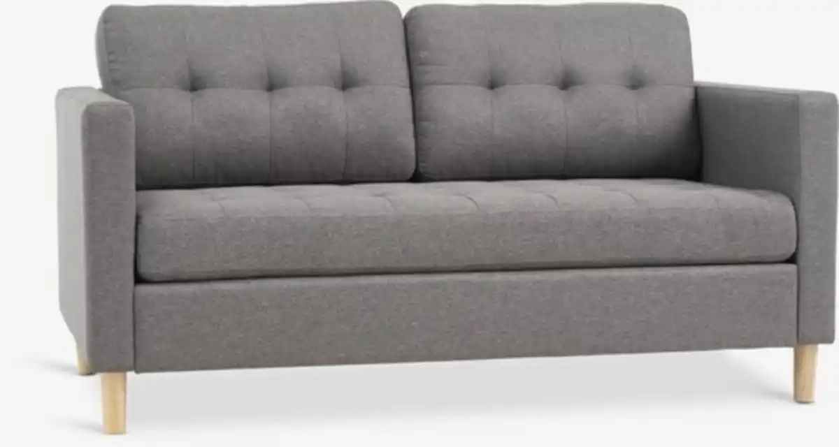 Bild 1 von Sofa FALSLEV 2-Sitzer grau Stoff