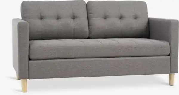 Bild 1 von Sofa FALSLEV 2-Sitzer grau Stoff