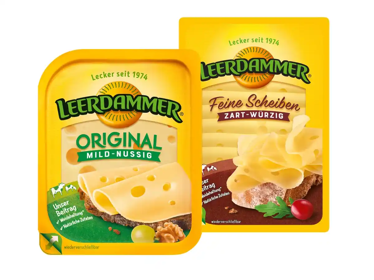 Bild 1 von Leerdammer Käsescheiben