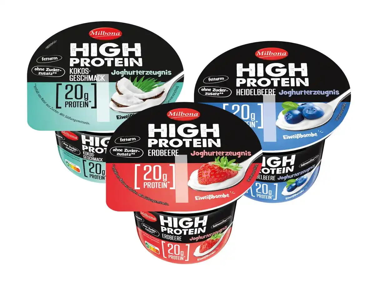 Bild 1 von Milbona High Protein Joghurt,  200 g