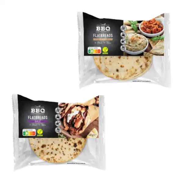 Bild 1 von BBQ Flatbreads 320g