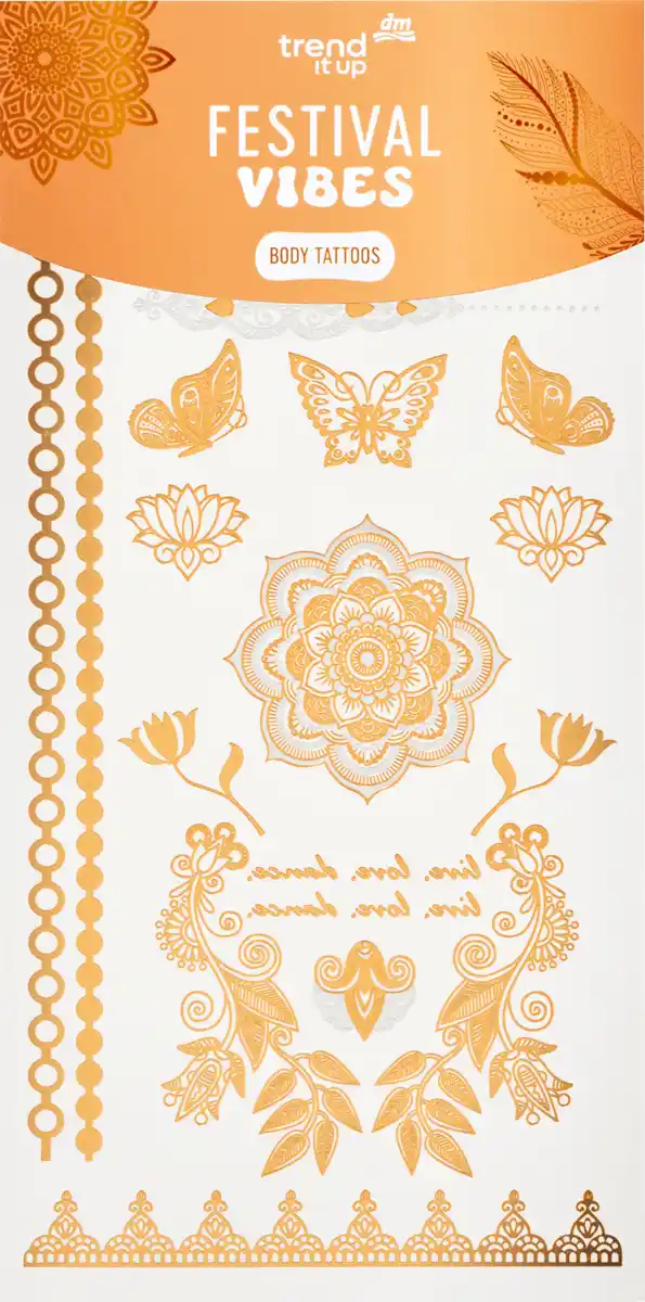 Bild 1 von trend !t up Body Tattoos Festival Vibes 020