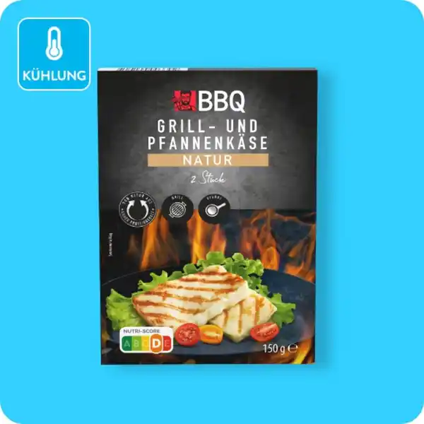 Bild 1 von BBQ Grill- und Pfannenkäse, Natur oder Kräuter