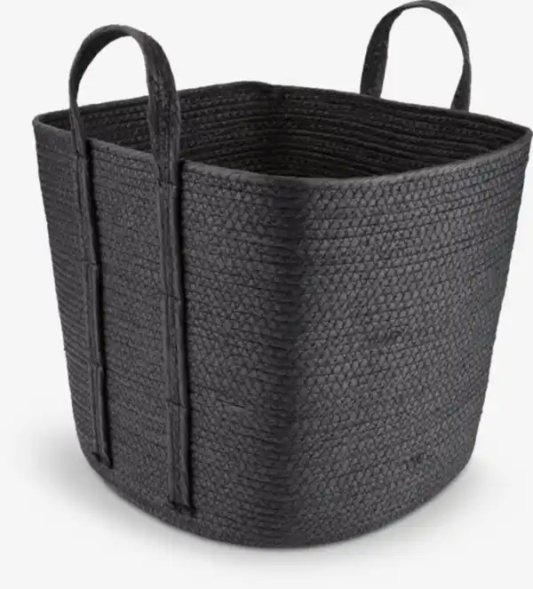 Bild 1 von Korb HJALTI B37×L37×H32 cm schwarz
