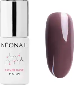 NÉONAIL UV Nagellack Cover Base Protein Mauve Nude