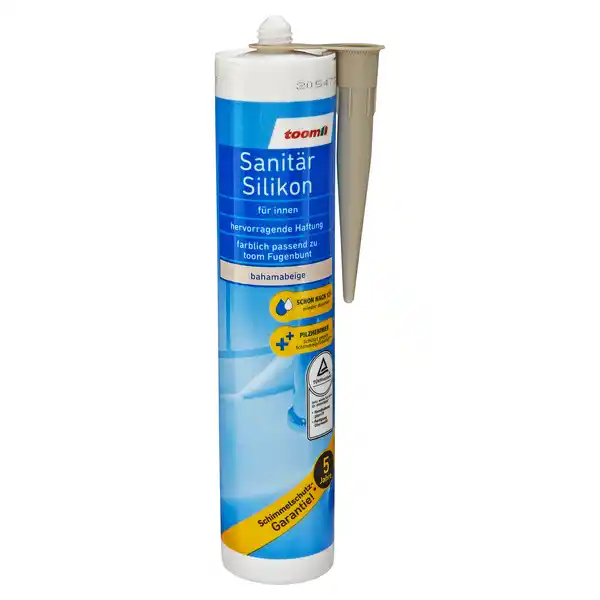Bild 1 von toom Sanitärsilikon bahamabeige 310 ml