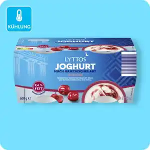 LYTTOS Fruchtjoghurt nach griechischer Art, Verschiedene Sorten