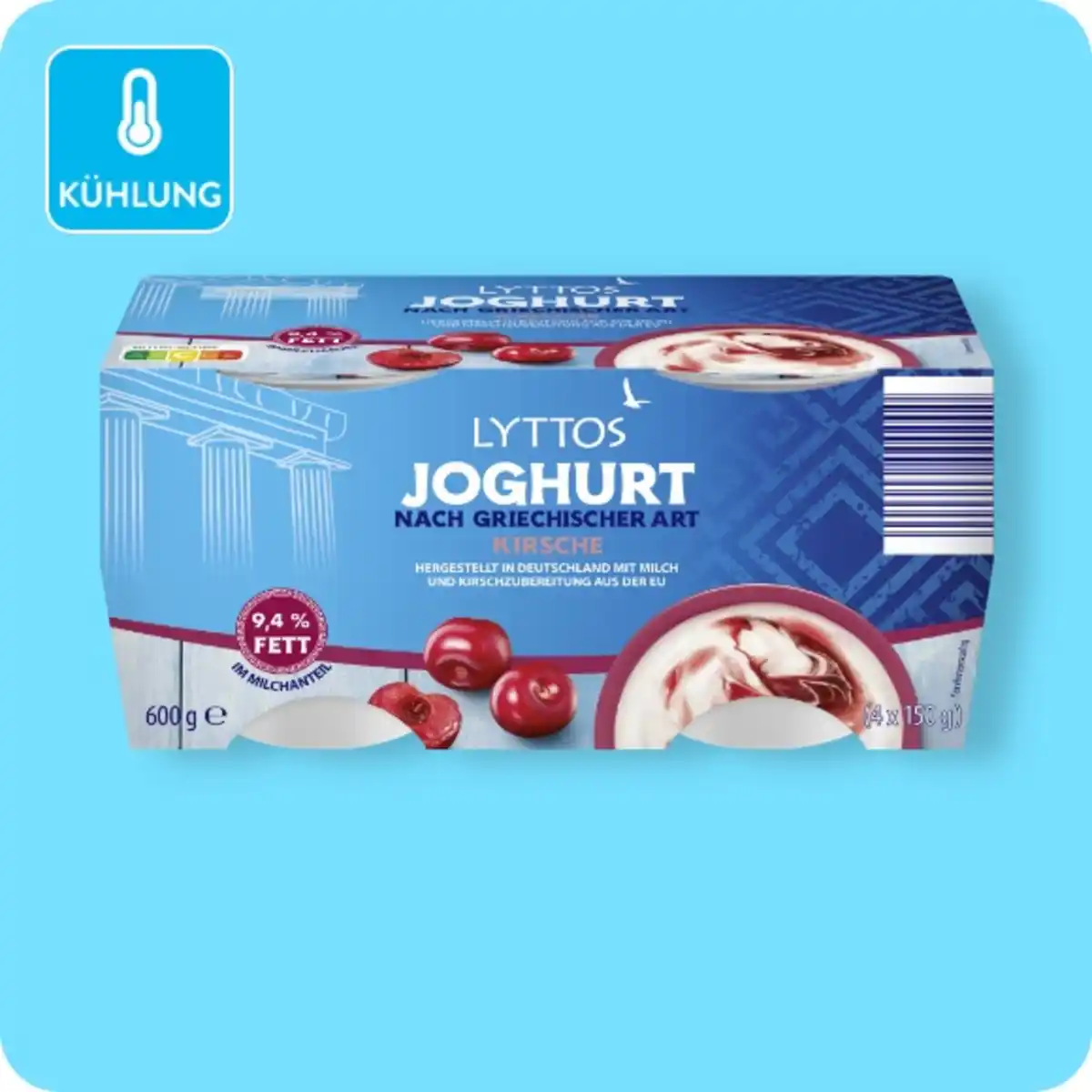 Bild 1 von LYTTOS Fruchtjoghurt nach griechischer Art, Verschiedene Sorten