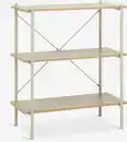 Bild 1 von Regal VANDBORG 3 Böden eiche/beige
