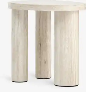 Beistelltisch LUNDEBORG 38x50 Travertin
