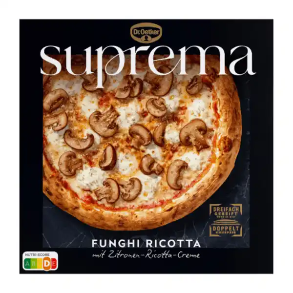 Bild 1 von DR. OETKER Suprema Funghi Ricotta 525g