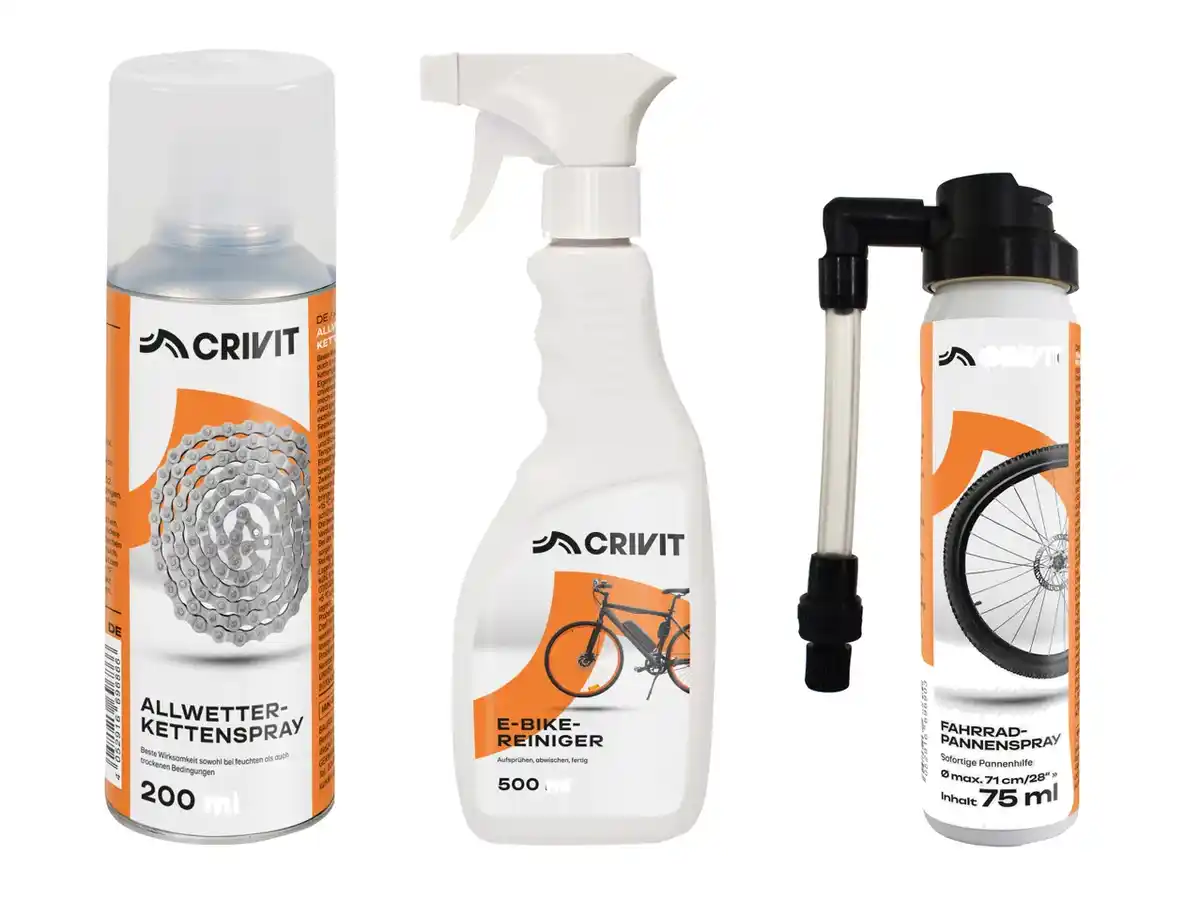 Bild 1 von CRIVIT Fahrrad-Pflegesortiment