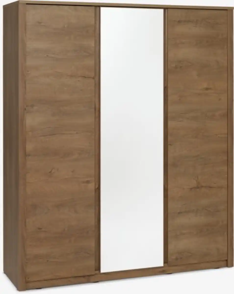 Bild 1 von Kleiderschrank VEDDE 167x197 mit Spiegel wildeiche