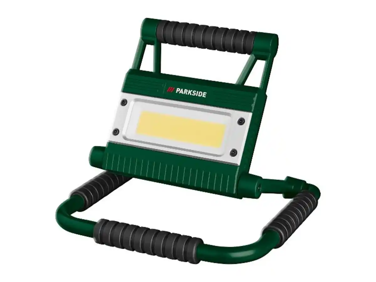 Bild 2 von PARKSIDE® LED-Strahler mit Powerbank »PFLA 4400 C1«, robustes ABS-Gehäuse mit verstärkenden Schutzkappen