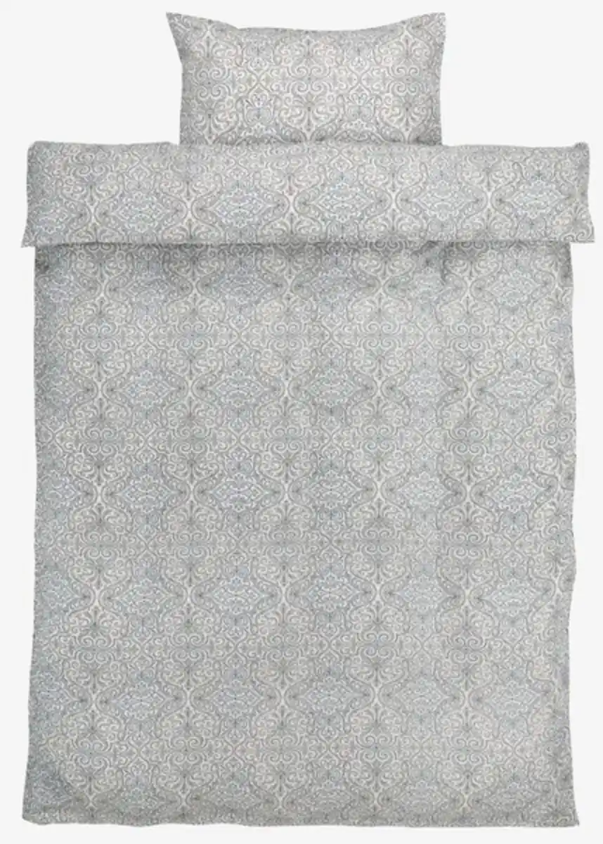 Bild 1 von Seersucker-Bettwäsche AILA 135x200 beige