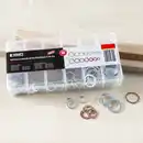 Bild 1 von Kraft Werkzeuge Kupfer & Aluminium Unterlegscheiben Kit 82tlg.