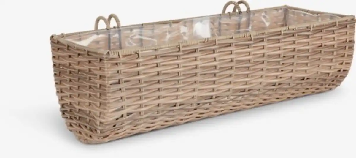 Bild 1 von Balkonkasten STEINTROST B18xL50xH16 natur