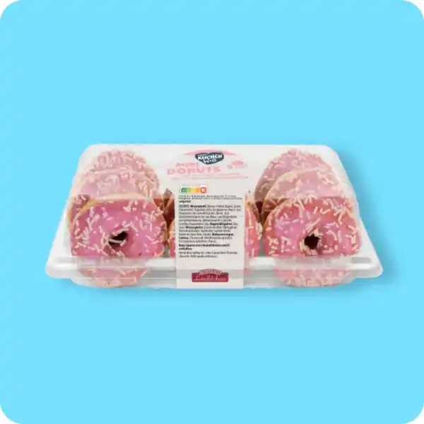 Bild 1 von MEINE KUCHEN WELT Mini-Donuts, Rosa oder Kakao