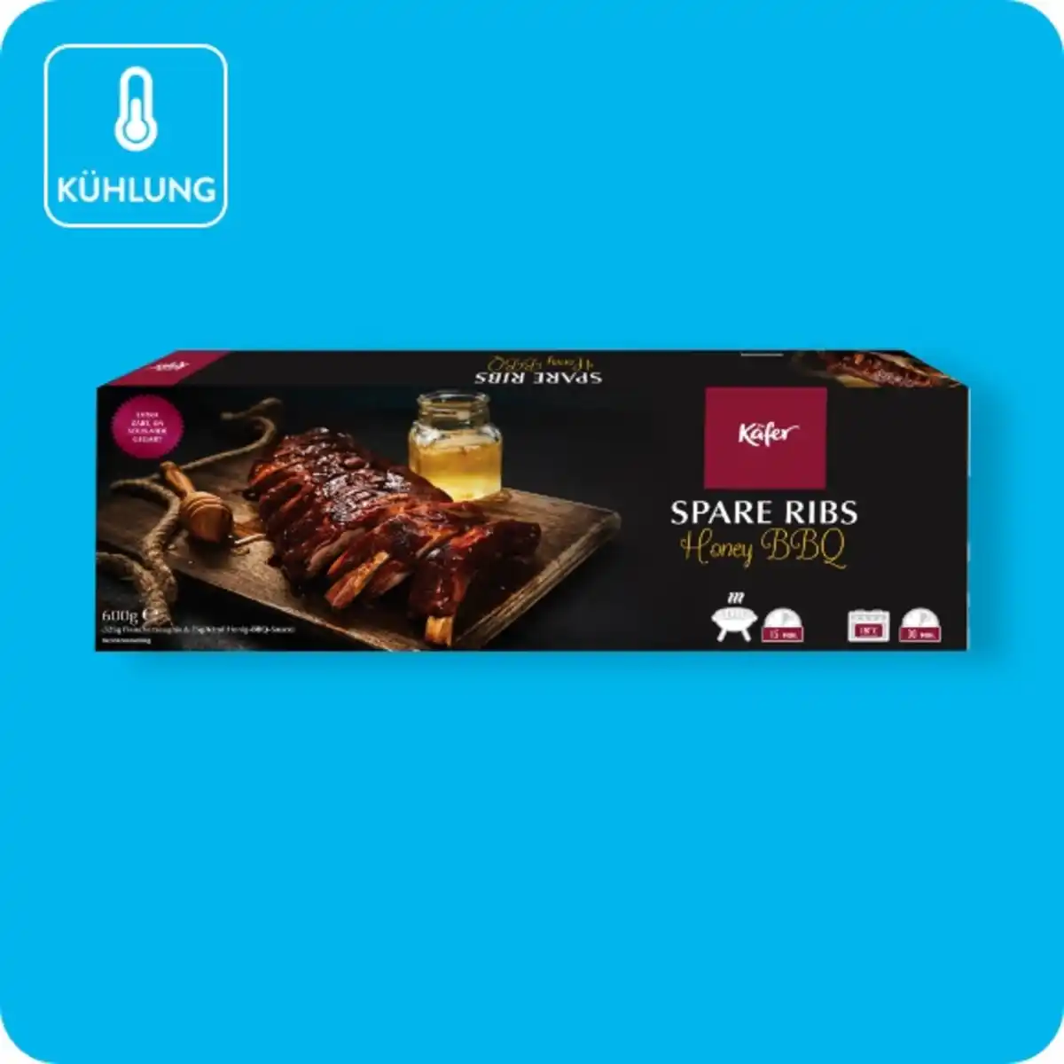 Bild 1 von KÄFER Spareribs⁸, Honey-BBQ oder Sweet Chili