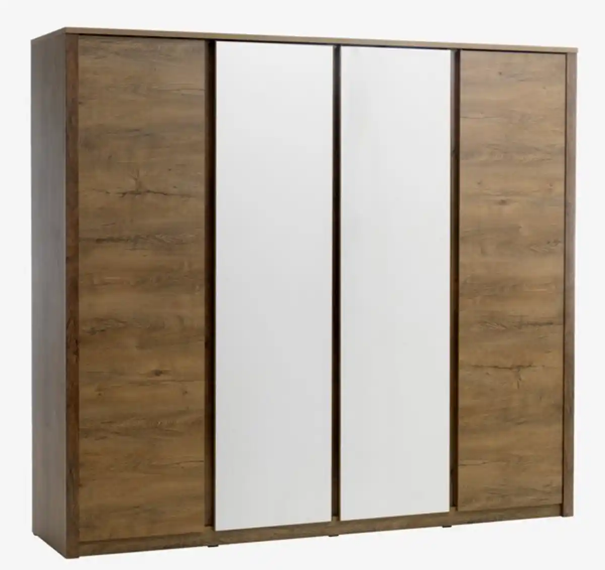 Bild 1 von Kleiderschrank VEDDE 220x197 mit Spiegel wildeiche