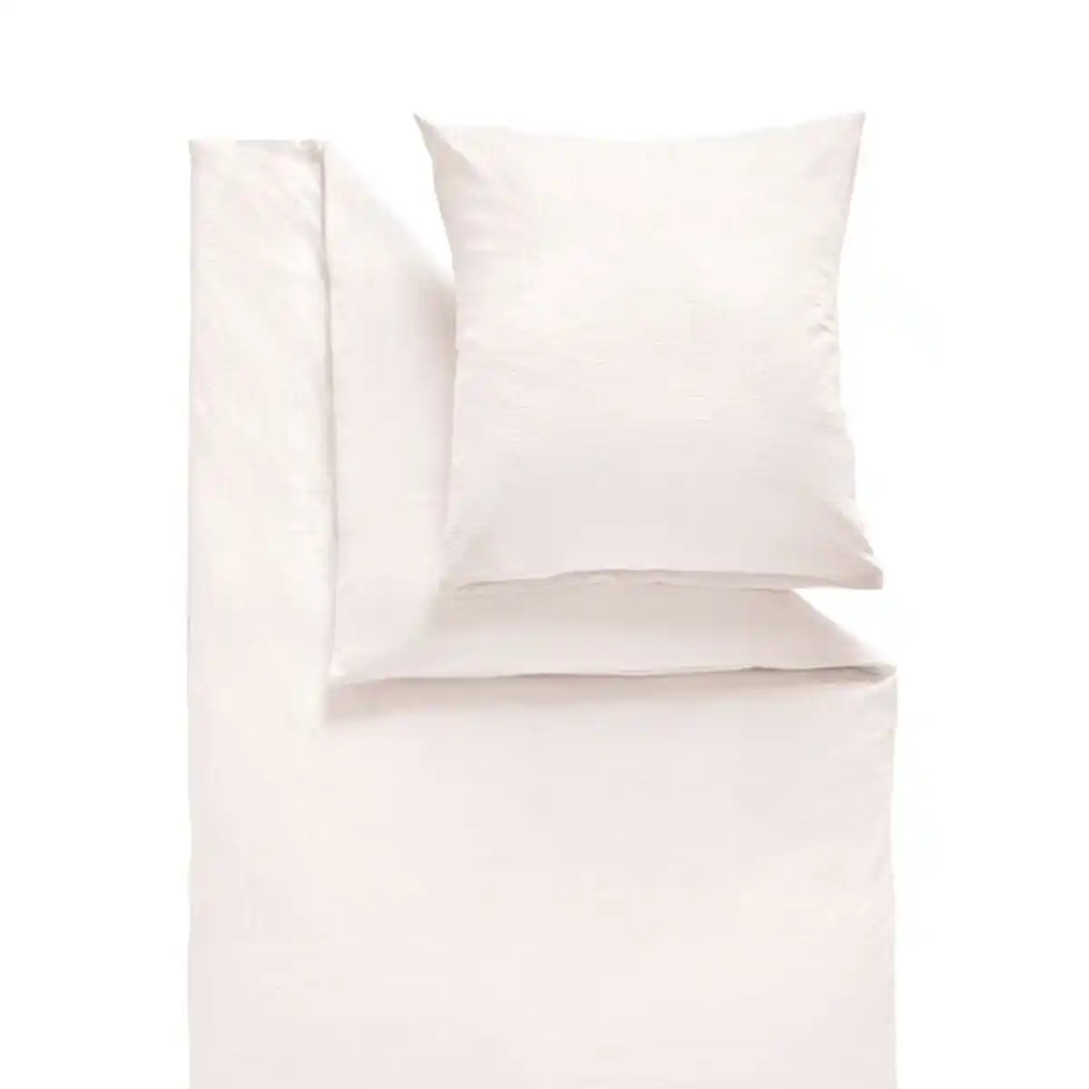 Bild 1 von Seersucker Bettwäsche, 135 cm x 200cm, weiß